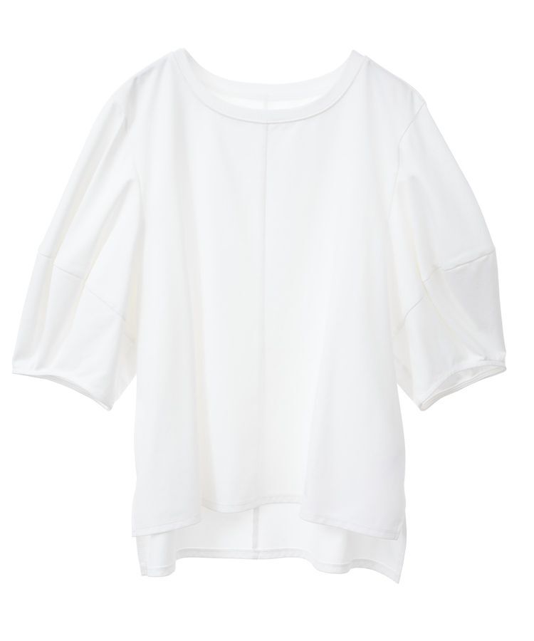 YECCA VECCA「バルーンスリーブプルオーバー」|Tシャツ・カットソー|