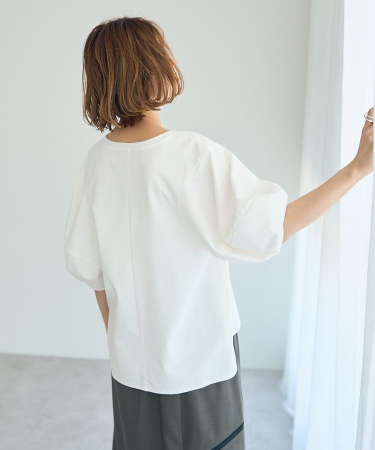 YECCA VECCA「バルーンスリーブプルオーバー」|Tシャツ・カットソー|