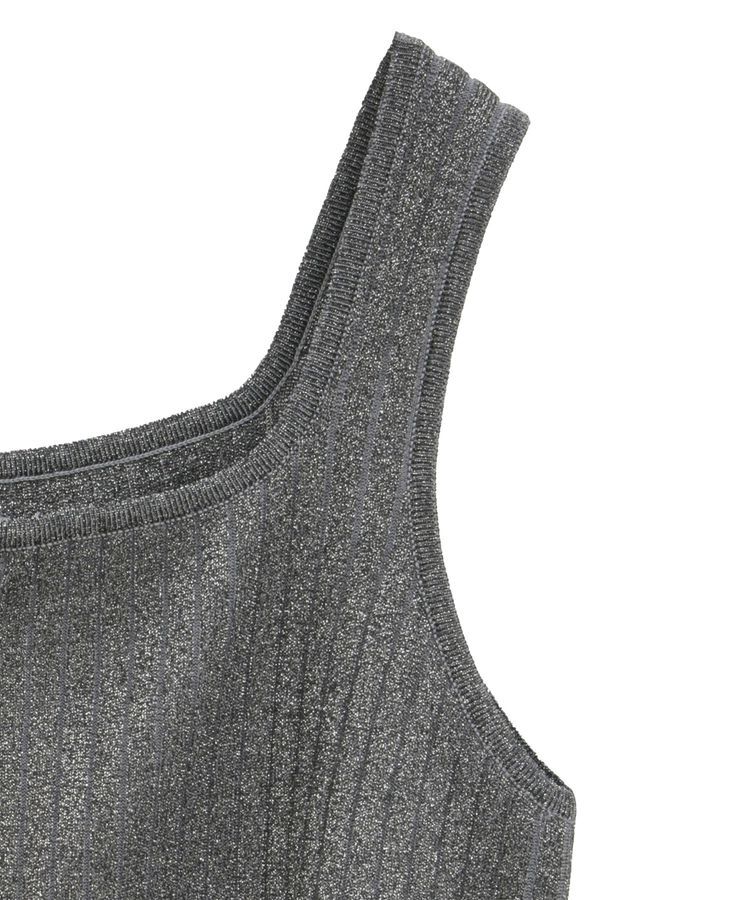 YECCA VECCA「ZIPニットビスチェ」|ニット・セーター|