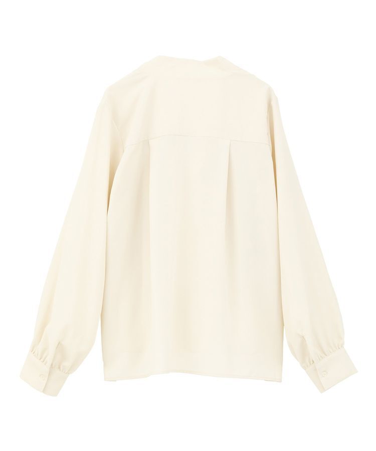 YECCA VECCA「スカーフリング付きボウタイブラウス」|シャツ・ブラウス|