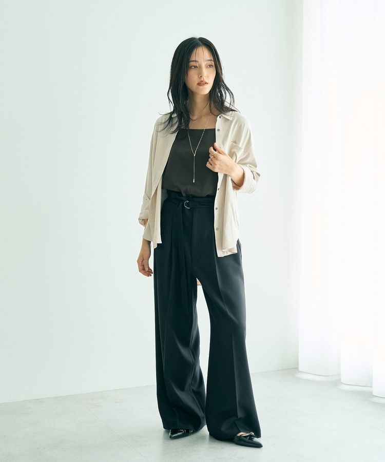 YECCA VECCA「ピーチ起毛シャツ」|シャツ・ブラウス|