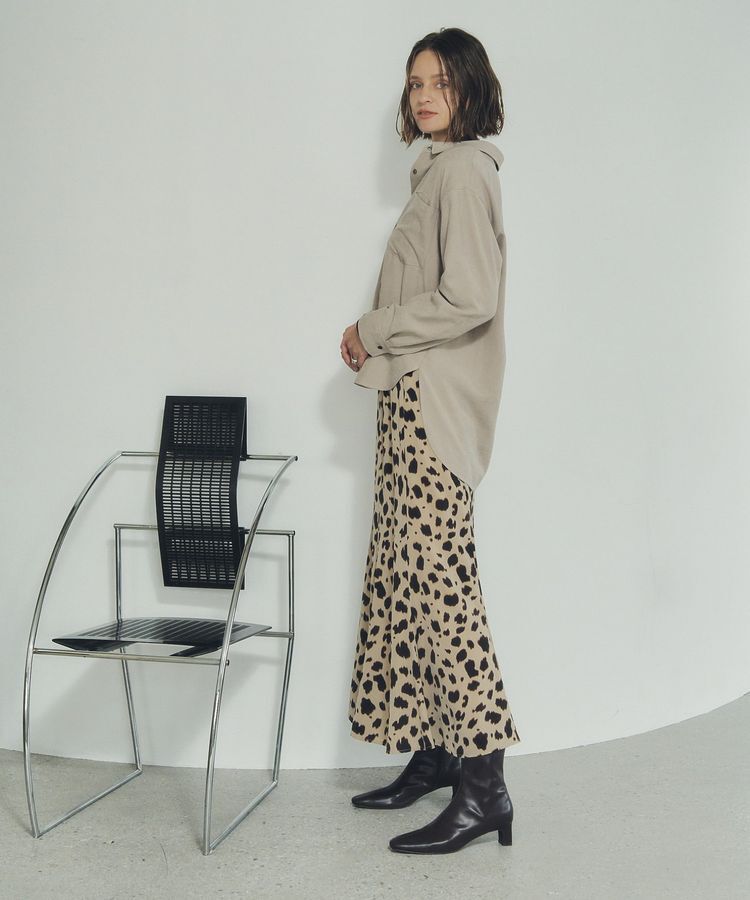 YECCA VECCA「ピーチ起毛シャツ」|シャツ・ブラウス|