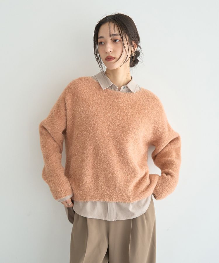 YECCA VECCA「ピーチ起毛シャツ」|シャツ・ブラウス|