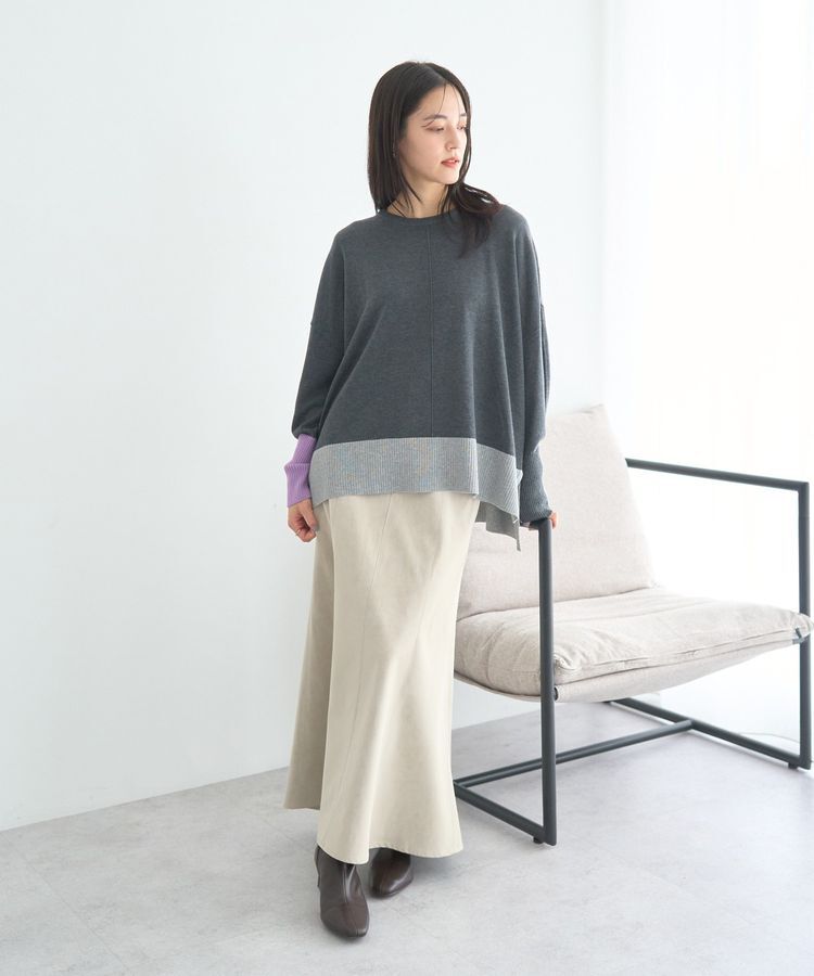 YECCA VECCA「カラーブロッキングニット」|ニット・セーター|