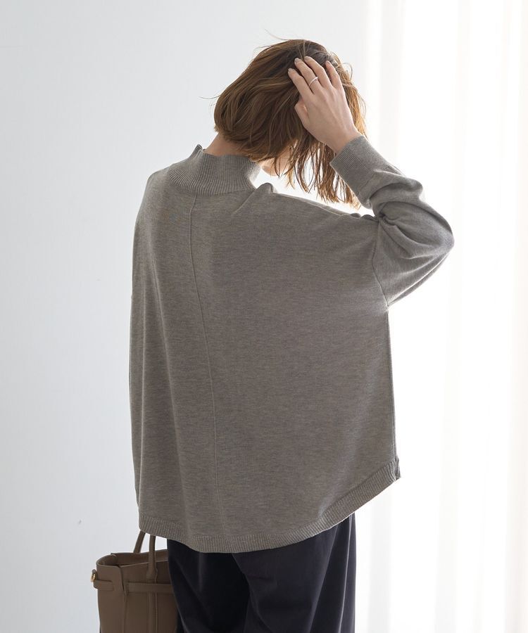 YECCA VECCA「裾ラメMIXラウンドヘムニット」|ニット・セーター|