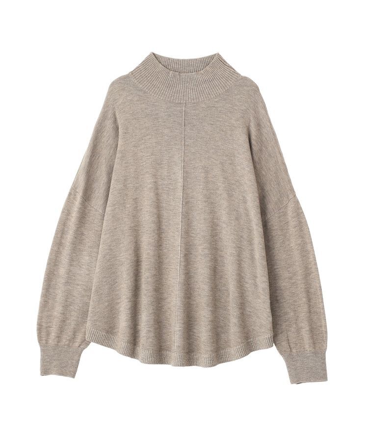 YECCA VECCA「裾ラメMIXラウンドヘムニット」|ニット・セーター|