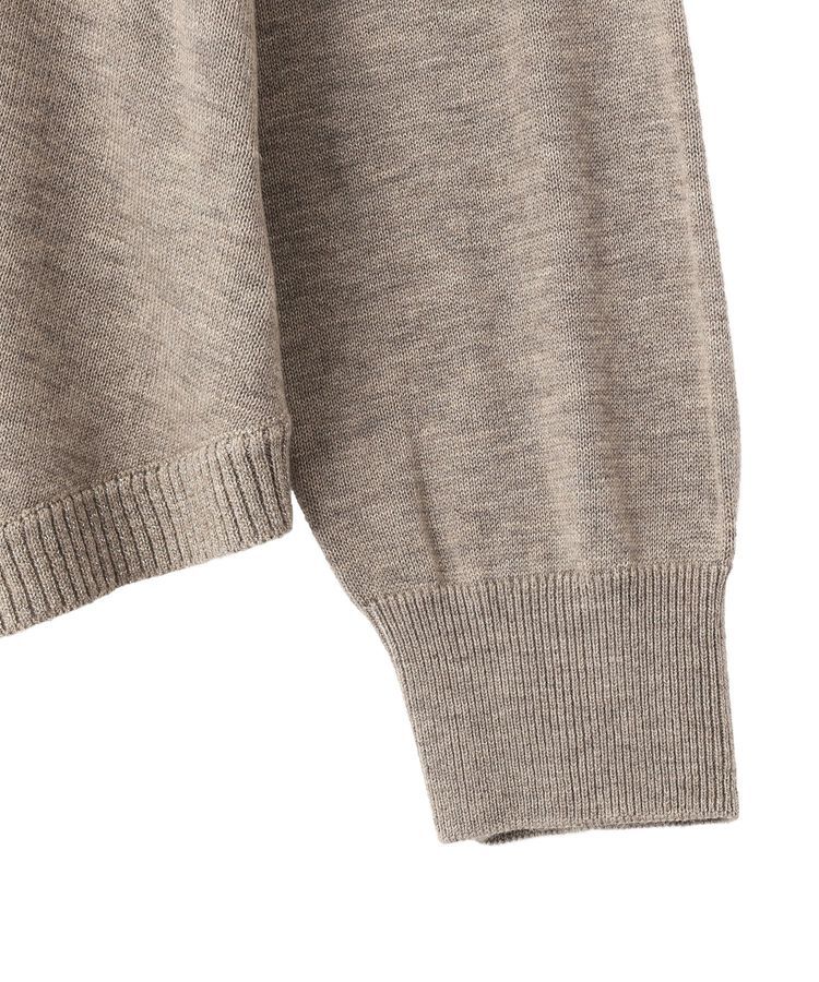 YECCA VECCA「裾ラメMIXラウンドヘムニット」|ニット・セーター|