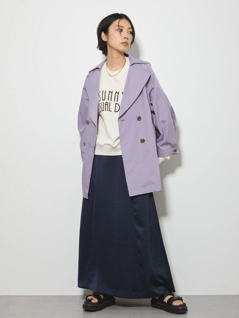 GARAGE OF GOOD CLOTHING「マットサテンスカート」|スカート|