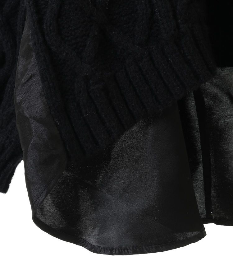 GARAGE OF GOOD CLOTHING「【TORRAZZO DONNA】ケーブルニット&times;ブラウス」|ニット・セーター|