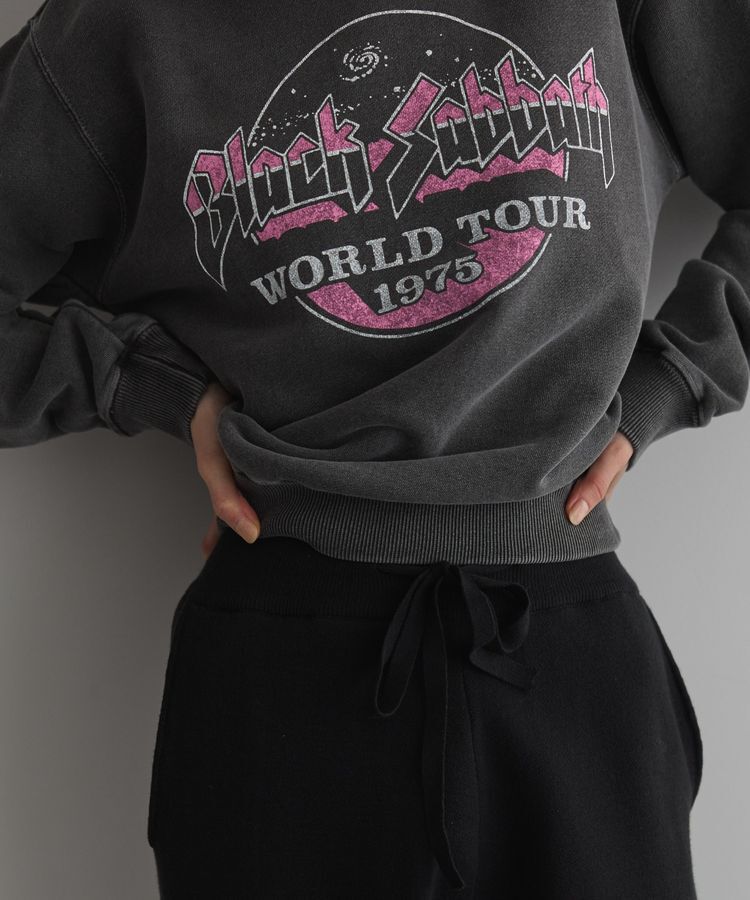 GARAGE OF GOOD CLOTHING「【GOOD ROCK SPEED】BLACK SABBATH WORLD TOUR 1975 SWEAT」|Tシャツ・カットソー|