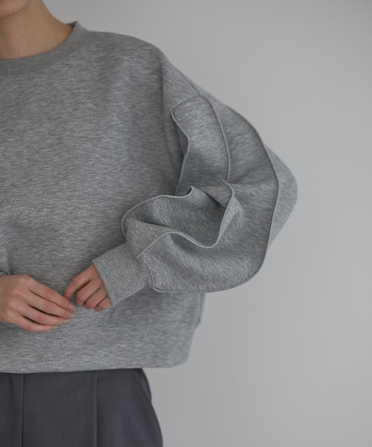 GARAGE OF GOOD CLOTHING「変形スリーブプルオーバー（グレー）/24AW」|Tシャツ・カットソー|