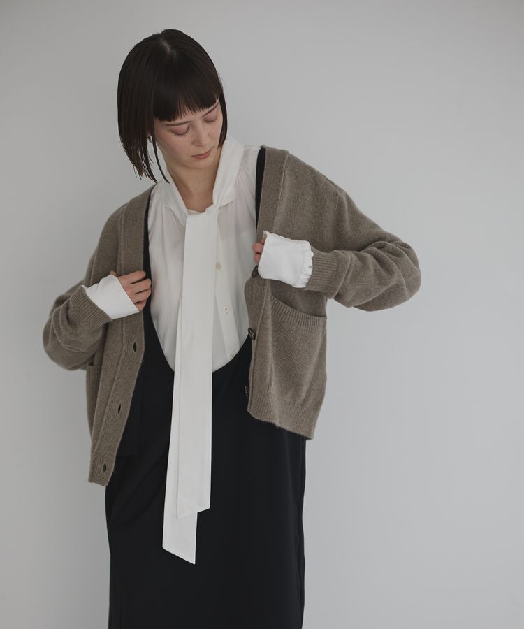 GARAGE OF GOOD CLOTHING「【日本製】ウールカシミヤカーディガン」|カーディガン|