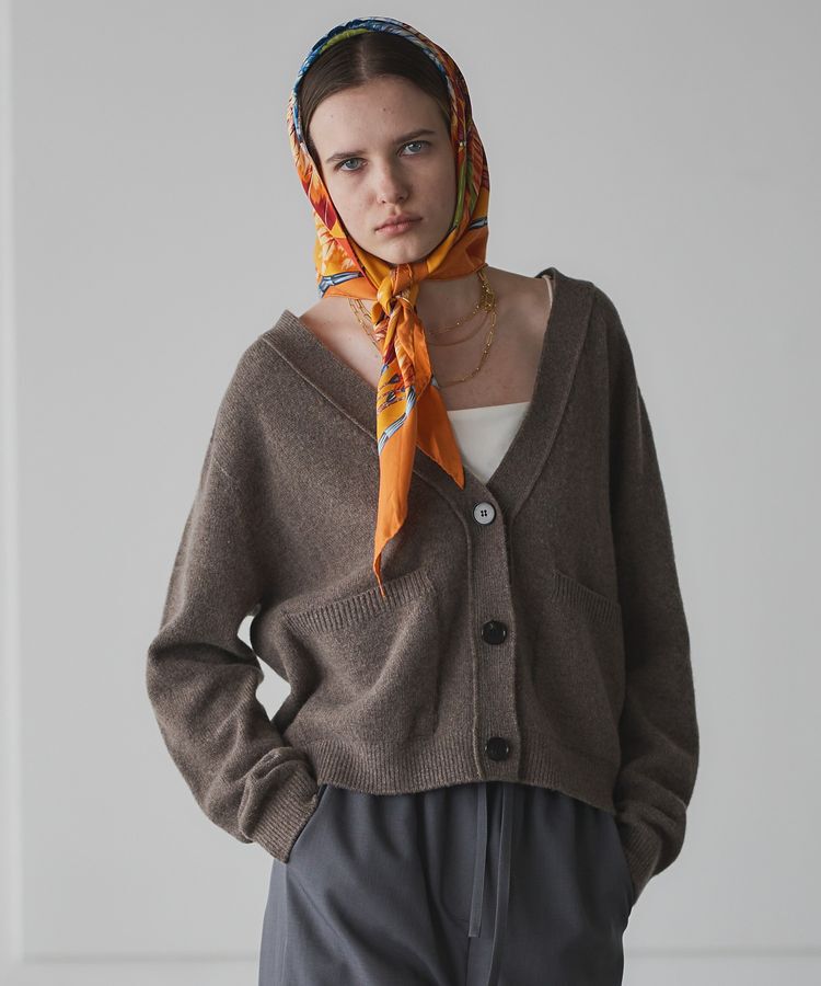 GARAGE OF GOOD CLOTHING「【日本製】ウールカシミヤカーディガン」|カーディガン|