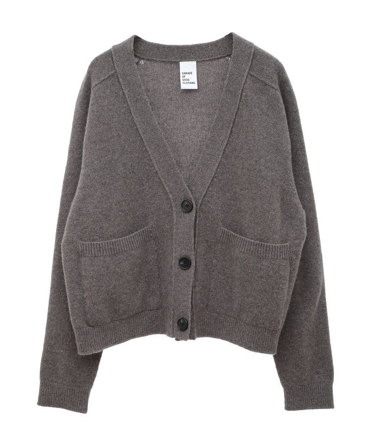 GARAGE OF GOOD CLOTHING「【日本製】ウールカシミヤカーディガン」|カーディガン|