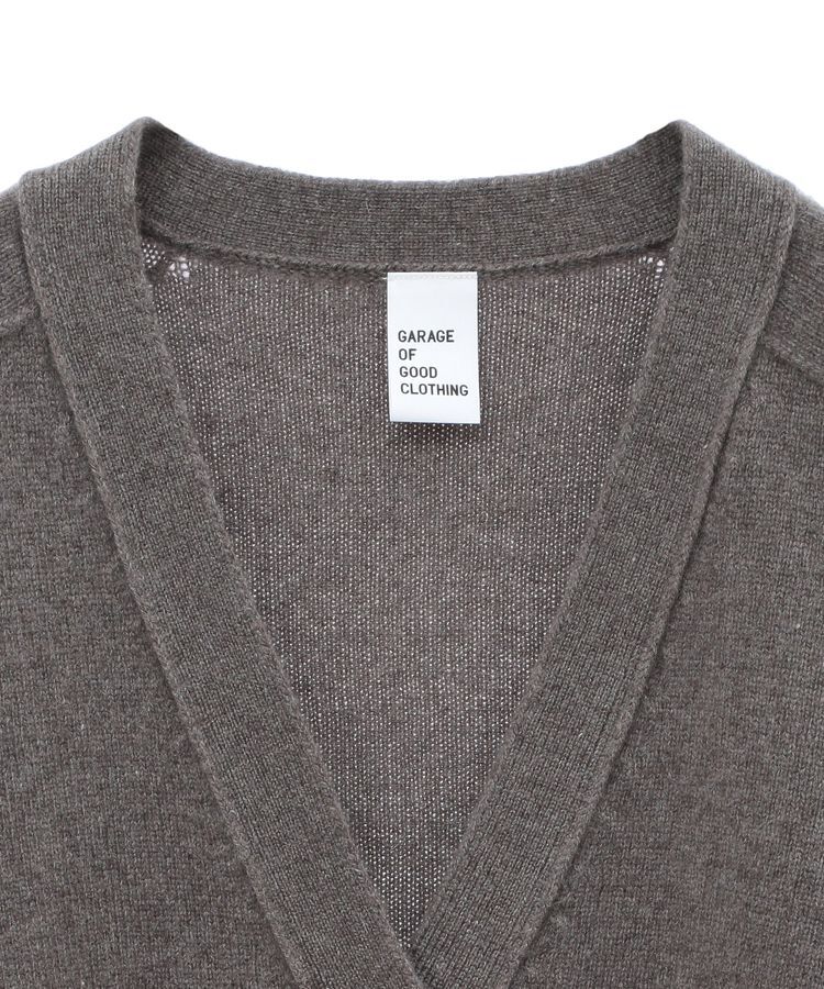 GARAGE OF GOOD CLOTHING「【日本製】ウールカシミヤカーディガン」|カーディガン|