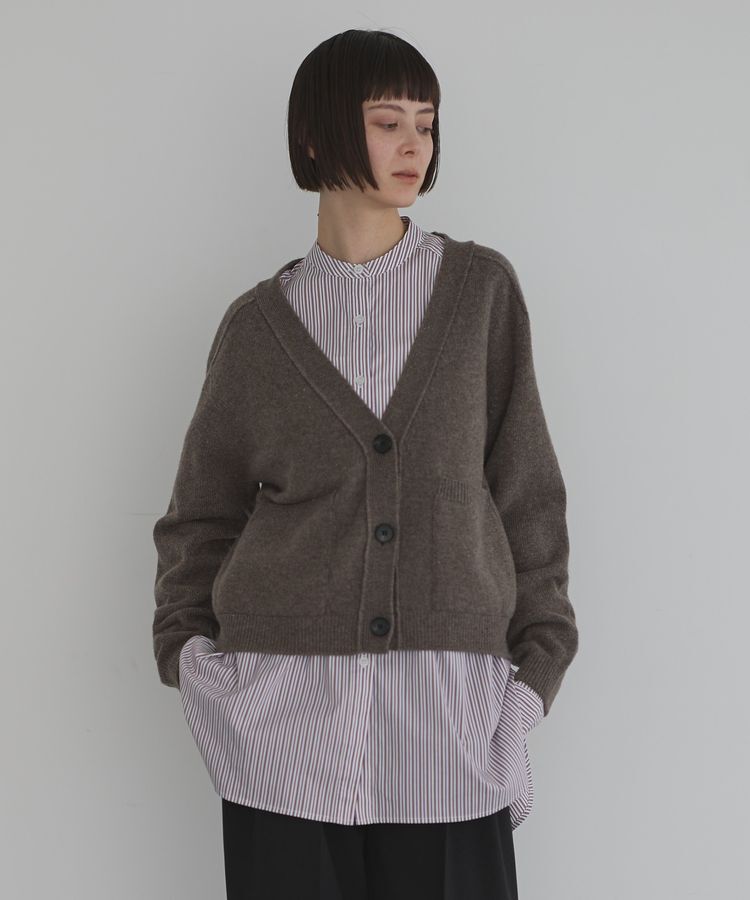 GARAGE OF GOOD CLOTHING「【日本製】ウールカシミヤカーディガン」|カーディガン|