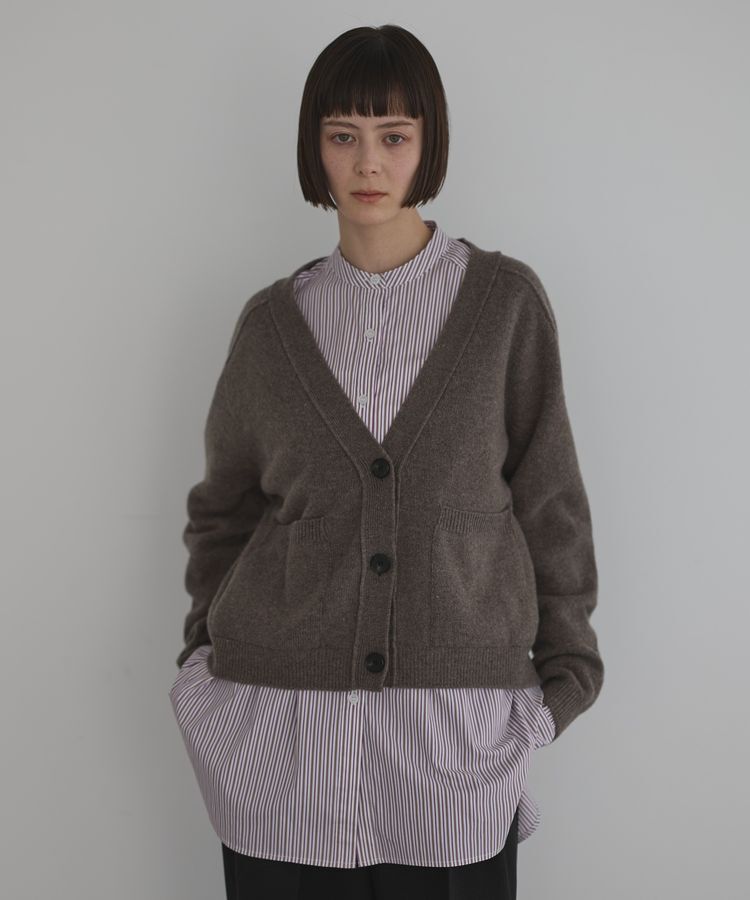 GARAGE OF GOOD CLOTHING「【日本製】ウールカシミヤカーディガン」|カーディガン|