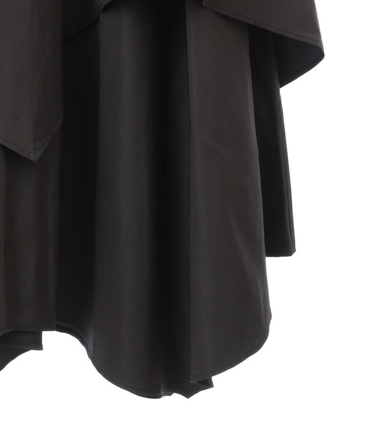 GARAGE OF GOOD CLOTHING「オーバーラップロングスカート」|フレア|