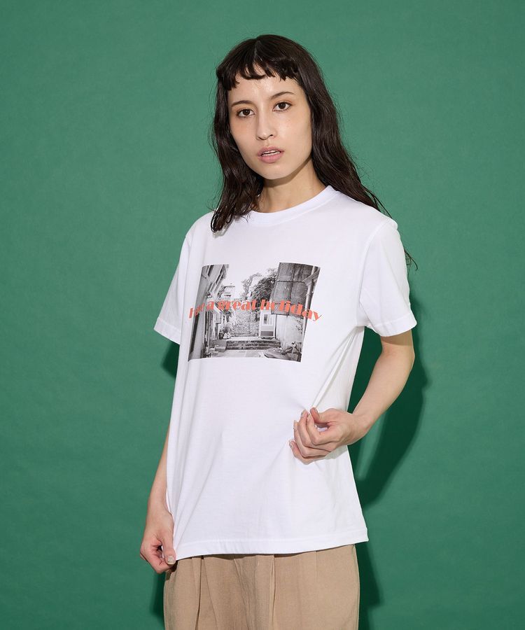 GARAGE OF GOOD CLOTHING「HolidayTシャツ Orange LOGO」|Tシャツ・カットソー|