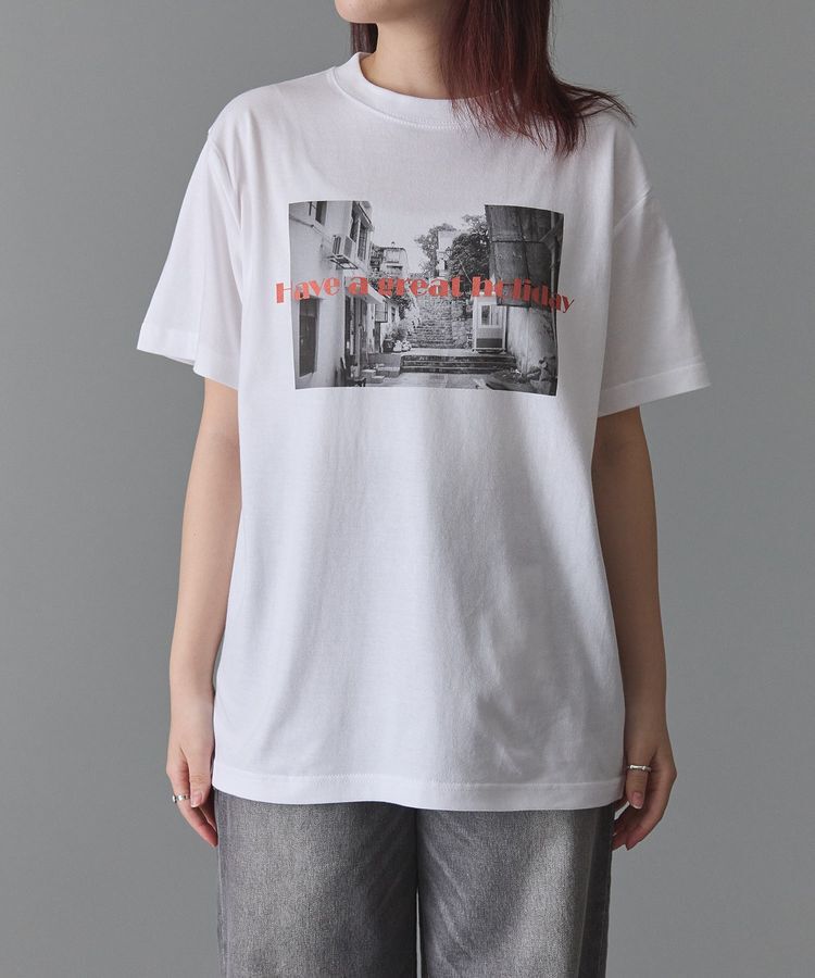 GARAGE OF GOOD CLOTHING「HolidayTシャツ Orange LOGO」|Tシャツ・カットソー|