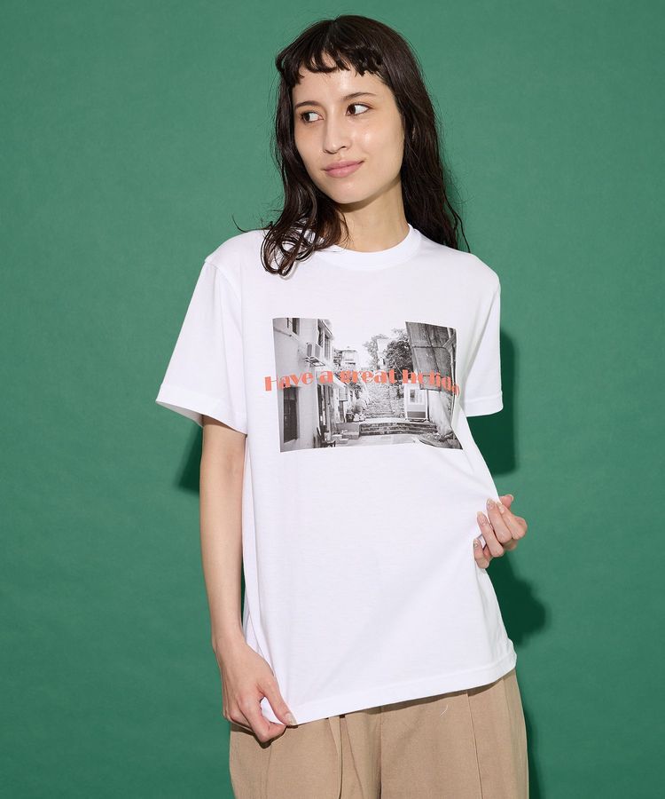 GARAGE OF GOOD CLOTHING「HolidayTシャツ Orange LOGO」|Tシャツ・カットソー|