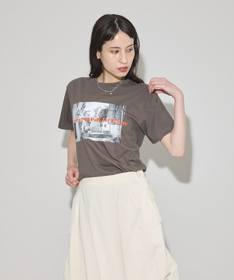 GARAGE OF GOOD CLOTHING「HolidayTシャツ Orange LOGO」|Tシャツ・カットソー|