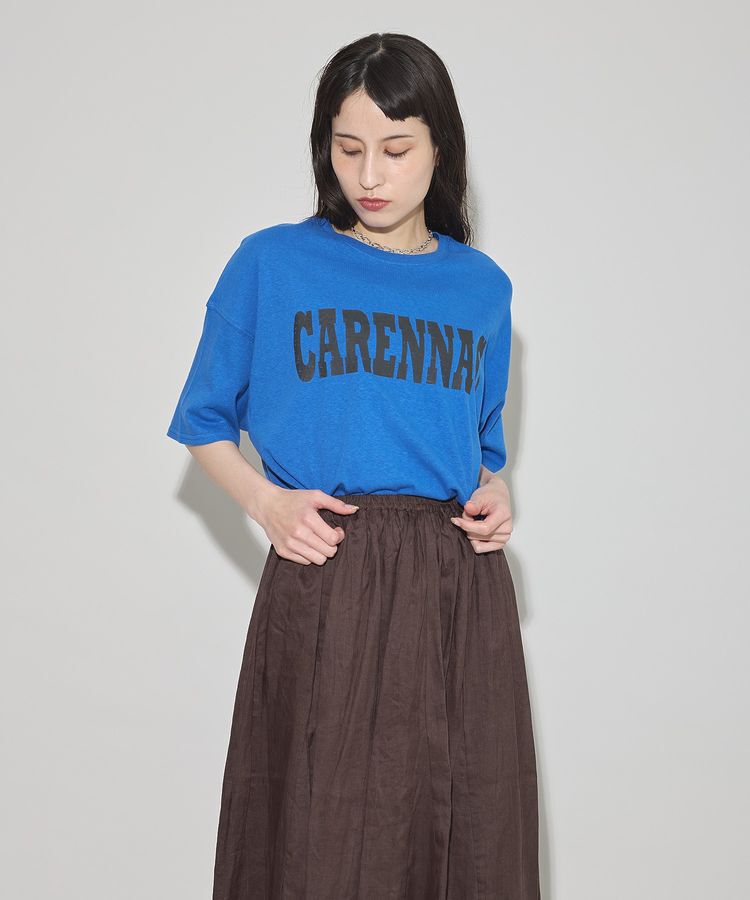GARAGE OF GOOD CLOTHING「【日本製】CARENNACラフィーロゴTシャツ」|Tシャツ・カットソー|Blue