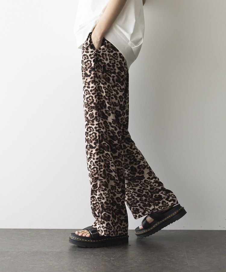 GARAGE OF GOOD CLOTHING「レオパードドロストストレートパンツ」|その他|