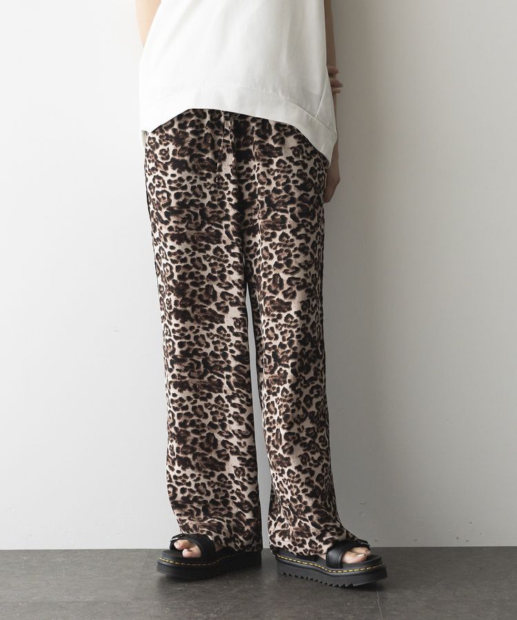 GARAGE OF GOOD CLOTHING「レオパードドロストストレートパンツ」|その他|