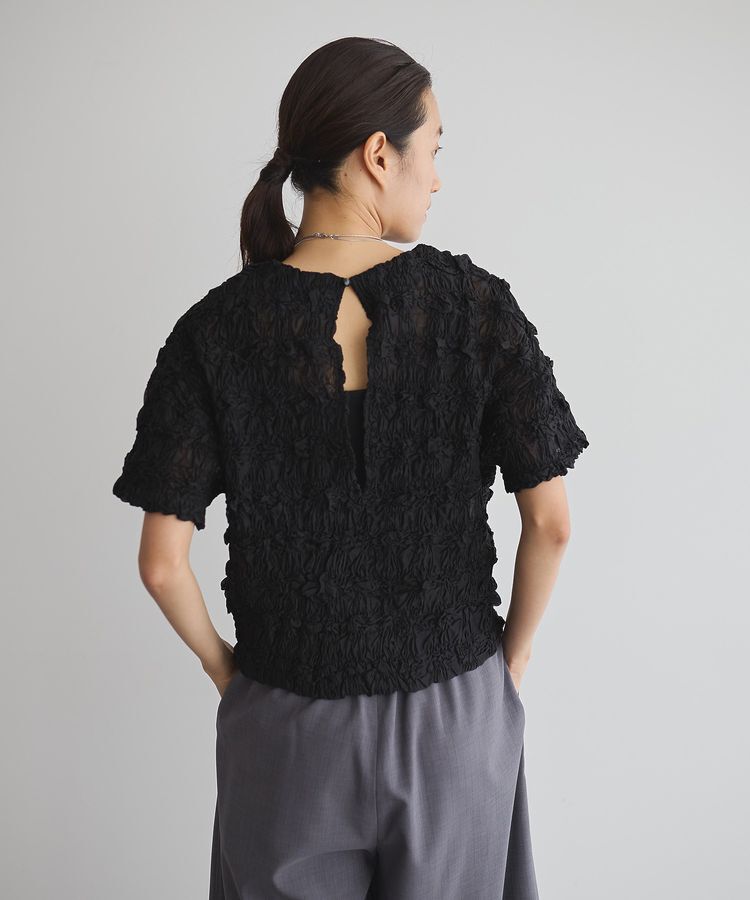 GARAGE OF GOOD CLOTHING「クロップド丈シャーリングプルオーバー」|シャツ・ブラウス|