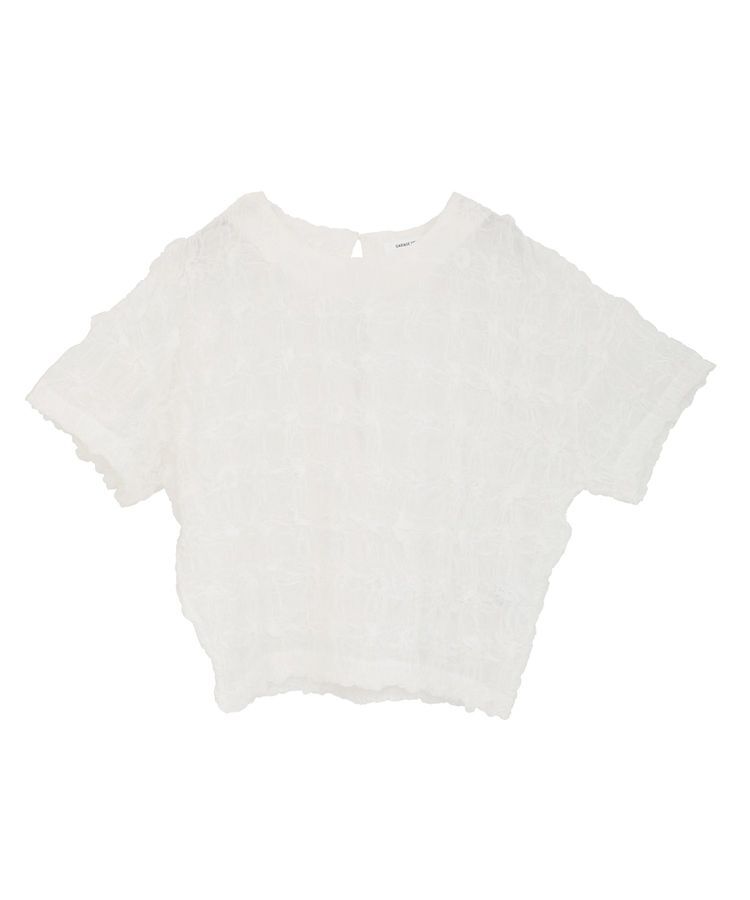 GARAGE OF GOOD CLOTHING「クロップド丈シャーリングプルオーバー」|シャツ・ブラウス|