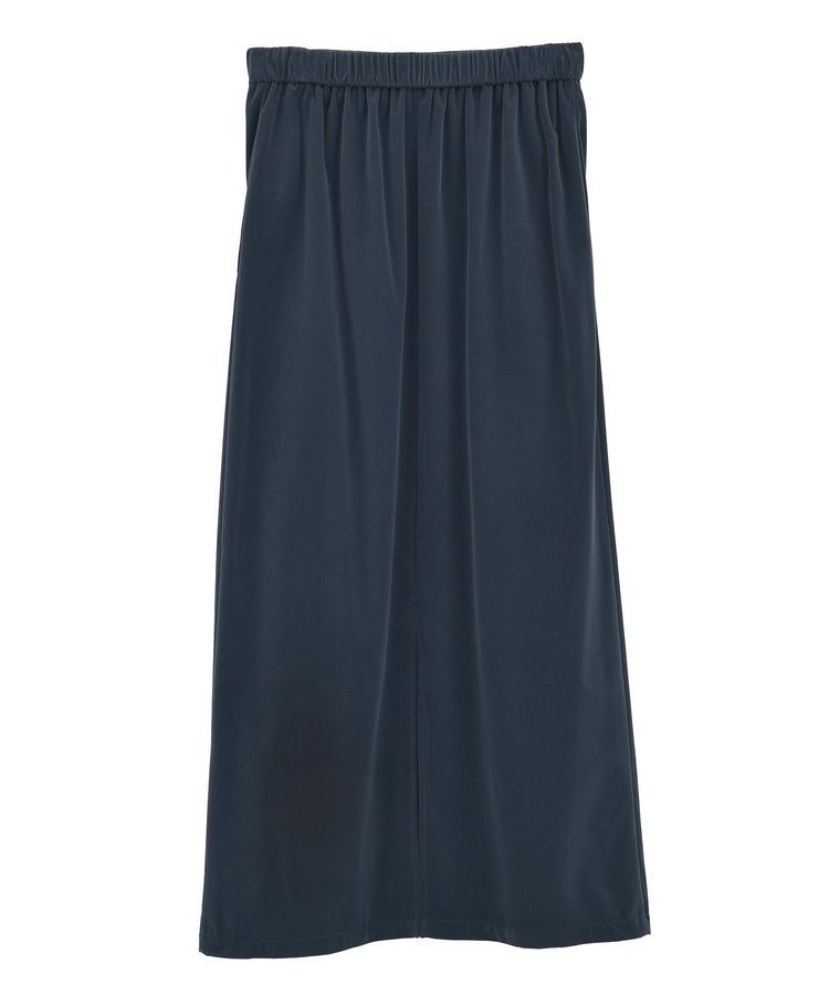 GARAGE OF GOOD CLOTHING「ベロアIラインロングスカート」|タイト|