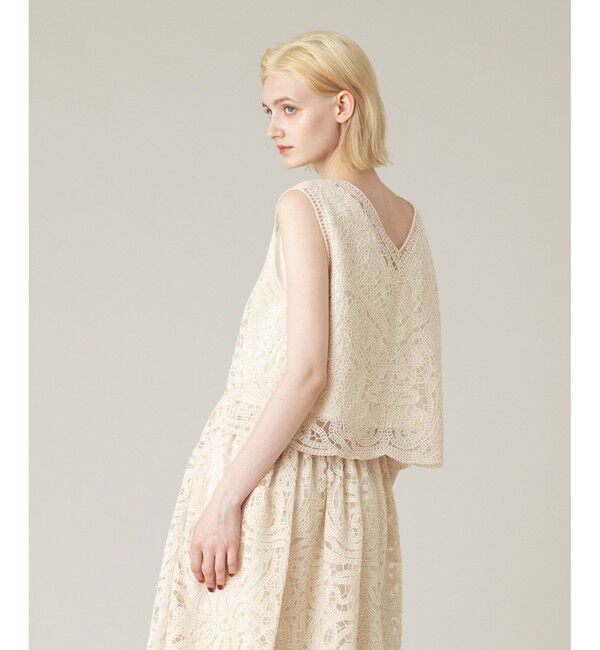 LOULOU WILLOUGHBY「【LOULOU WILLOUGHBY】モール刺繍ブラウス」|シャツ・ブラウス|