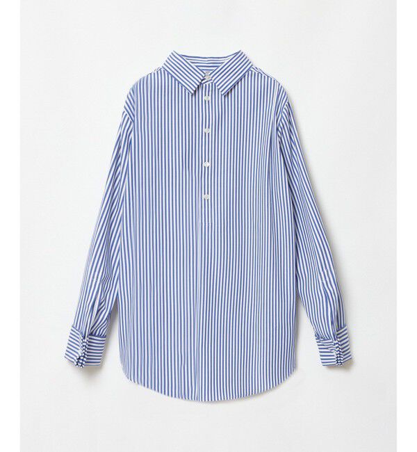 allureville「ストライプロールネックプルオーバー/シャツ」|シャツ・ブラウス|