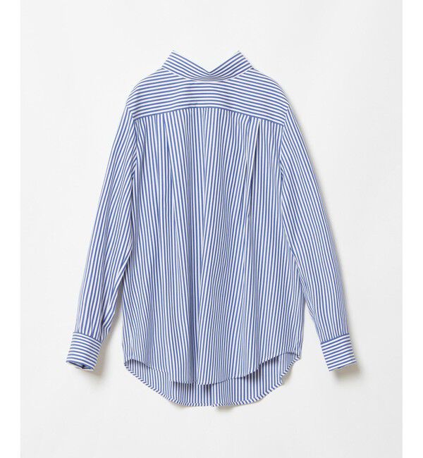 allureville「ストライプロールネックプルオーバー/シャツ」|シャツ・ブラウス|