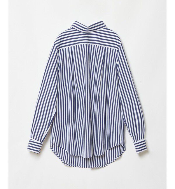 allureville「ストライプロールネックプルオーバー/シャツ」|シャツ・ブラウス|