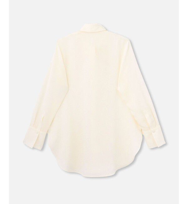 LOULOU WILLOUGHBY「【LOULOU WILLOUGHBY】ビッグカラーロングシャツ」|シャツ・ブラウス|