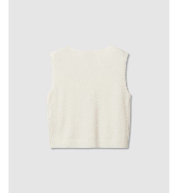 LOULOU WILLOUGHBY「【LOULOU WILLOUGHBY】ビーズフラワージレ」|ニット・セーター|