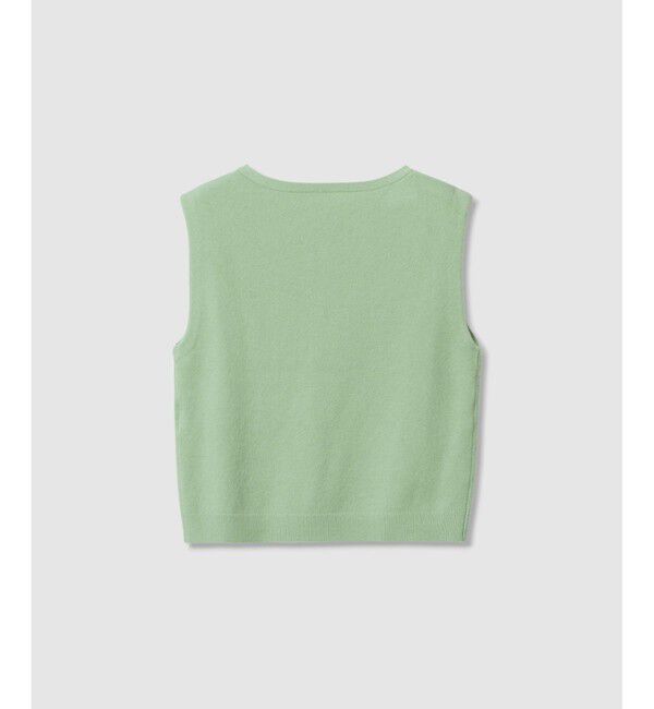 LOULOU WILLOUGHBY「【LOULOU WILLOUGHBY】ビーズフラワージレ」|ニット・セーター|