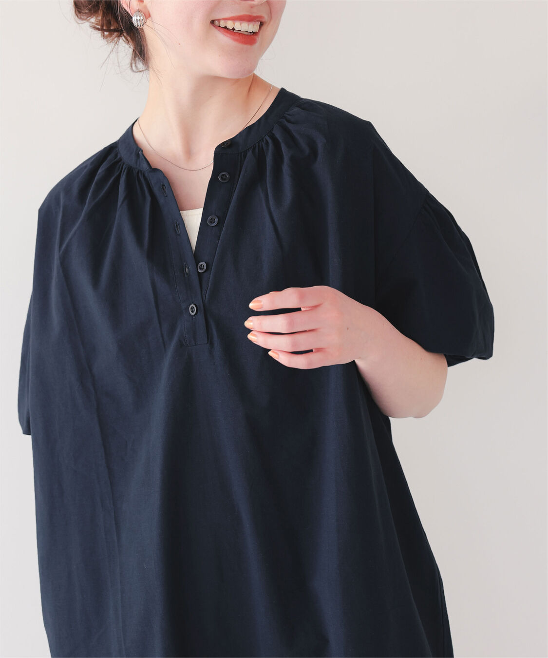 titivate「カフタンシャツワンピース」|ワンピース|