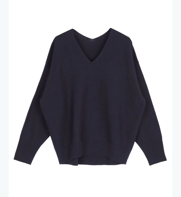 ur's「前後Vネックオーバーサイズニットトップス」|ニット・セーター|