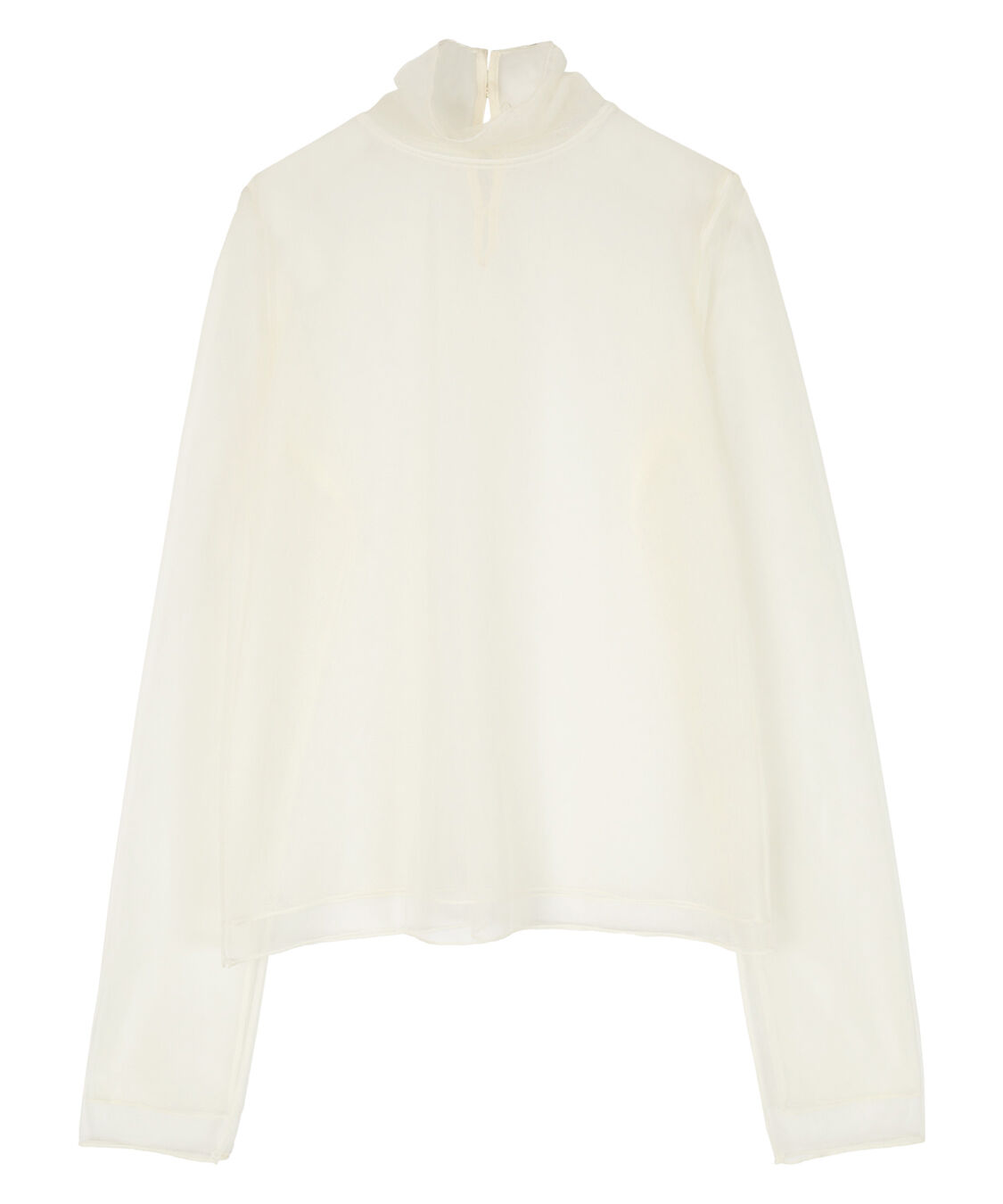 ur's「チュールハイネックレイヤードトップス/インナー」|Tシャツ・カットソー|ホワイト