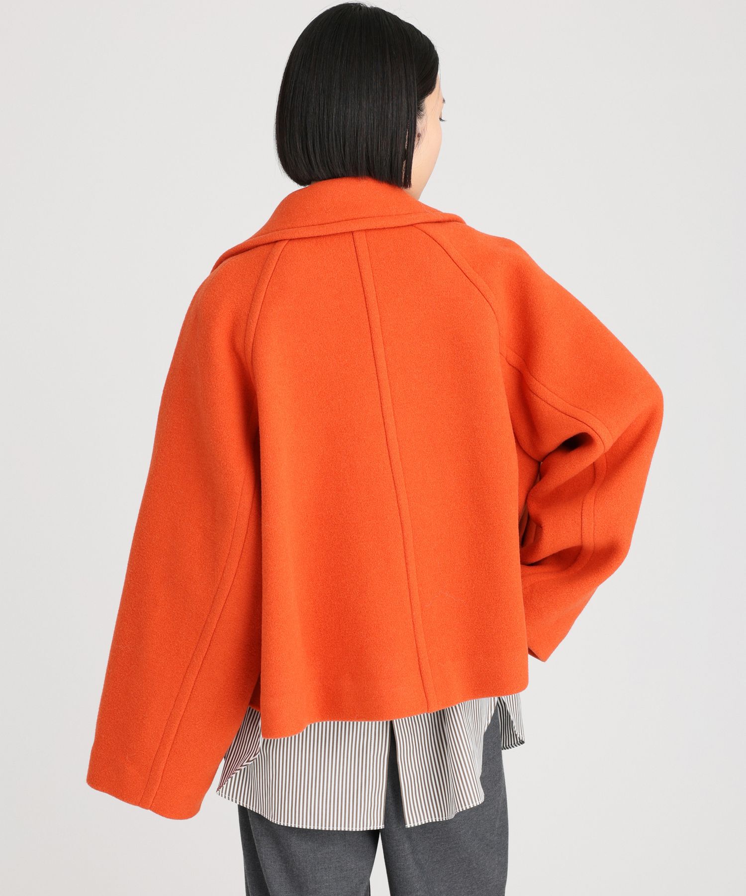 BABYLONE「ウールベロアショートコート」|その他|