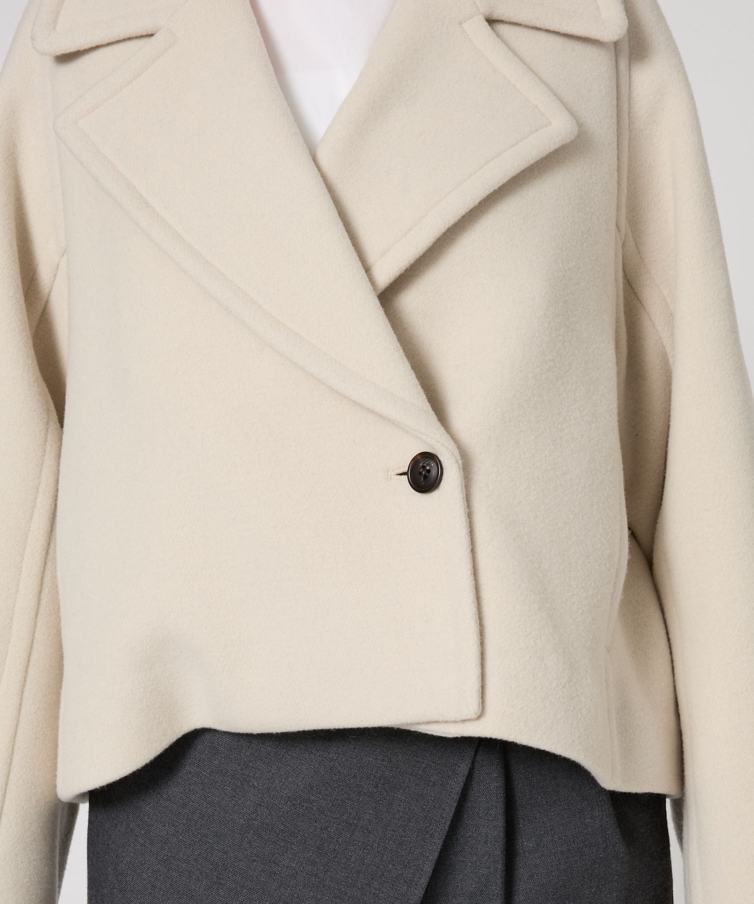 BABYLONE「ウールベロアショートコート」|その他|