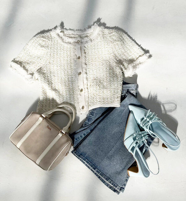  「リボン付きポインテッドストラップシューズ」|その他|