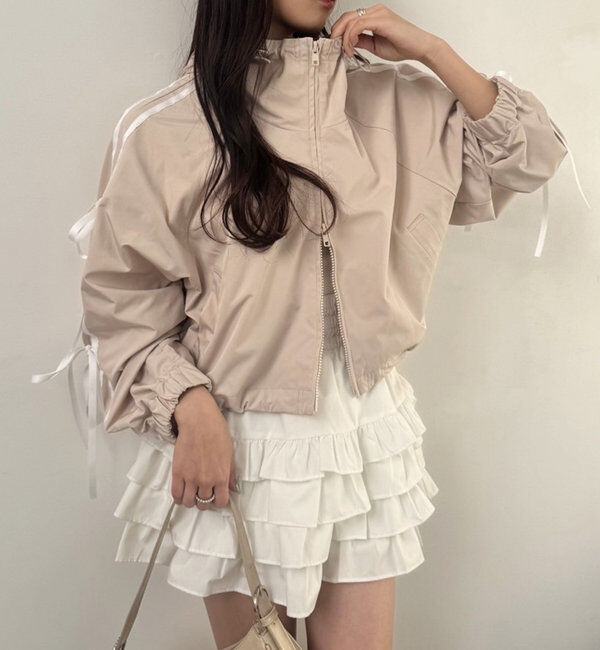  「ティアードフリルミニスカート」|スカート|