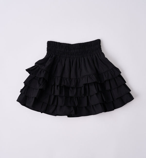  「ティアードフリルミニスカート」|スカート|