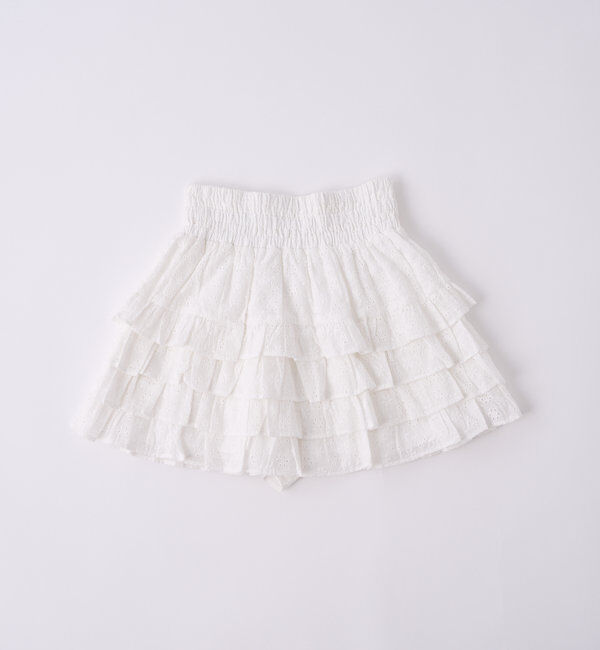  「ティアードフリルミニスカート」|スカート|