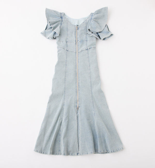  「デニムマーメイドワンピ」|ワンピース|