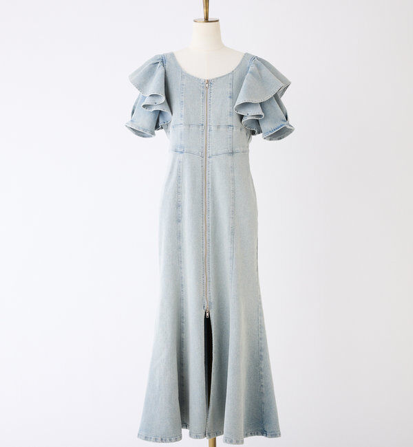  「デニムマーメイドワンピ」|ワンピース|
